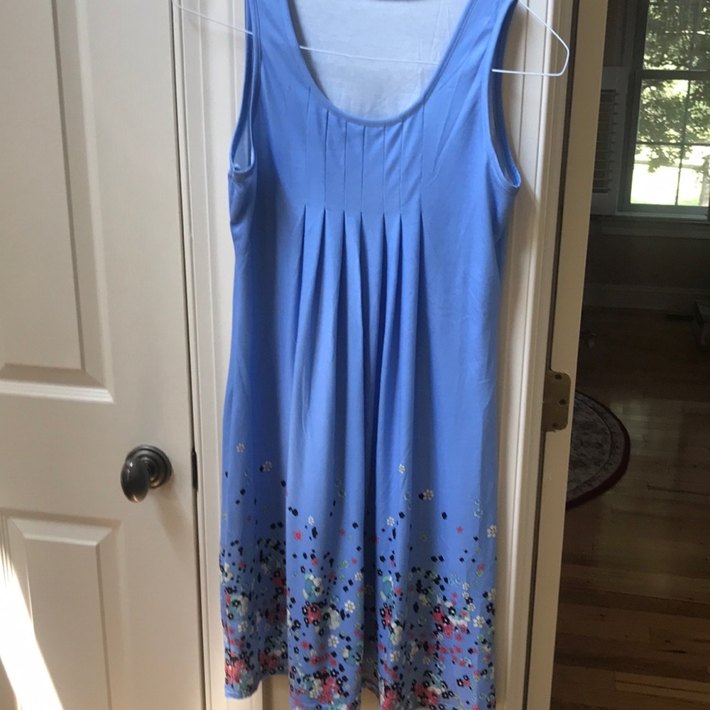 Isassy Blue Flower Dress